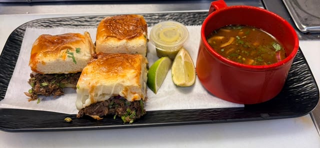 Birria Sliders.