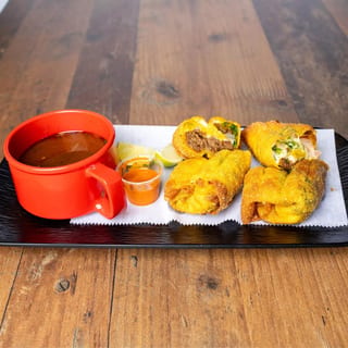 Birria Egg Rolls